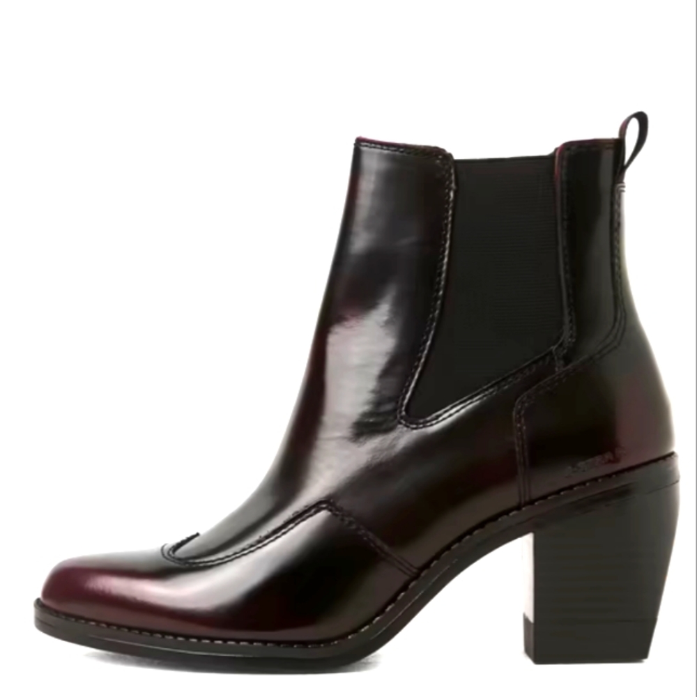 G-STAR Tacoma boots, size 36 EUR or 5.5 US, color: dark burgundy
